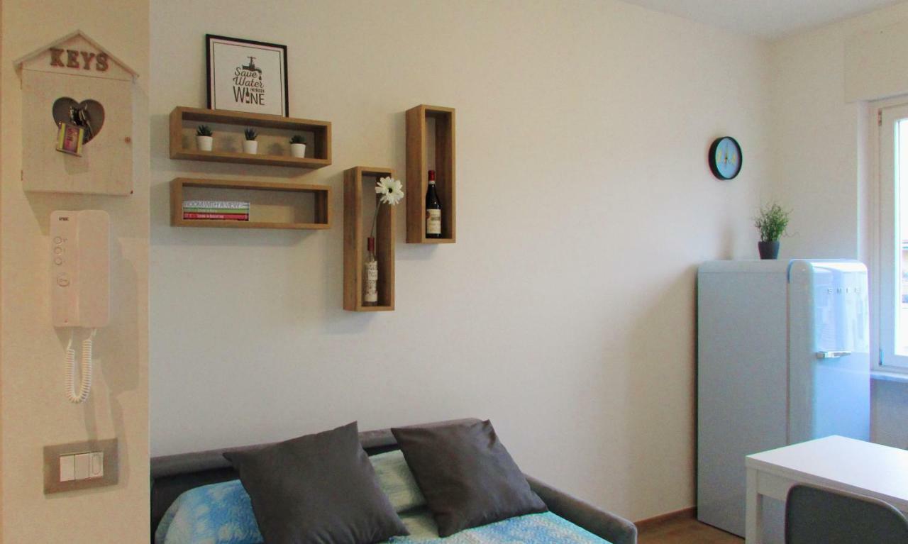 Vinhome Bilocale Con Garage Privato Alba Centro Eksteriør bilde